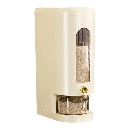 Rice Storage Container - 5/10KG Large Capacity Dry Food Dispenser Insect-Proof Kitchen Cereal Storage Box