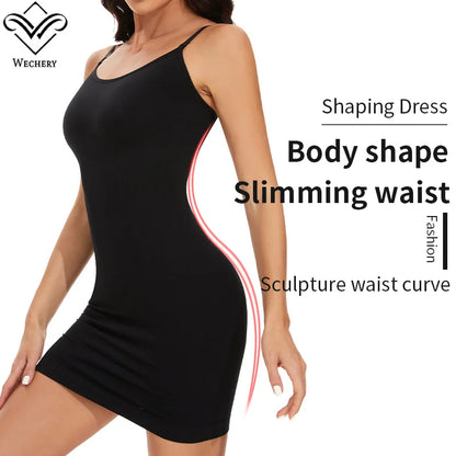 Women’s Waist Trainer Shapewear - Flat Belly Body Shaper with Slimming Compression Design for Dresses & Outfits