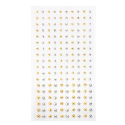 180pcs Fake Piercing Stickers - Non-Piercing Nose Lip Belly Eyebrow Jewelry Adhesive Body Accessories