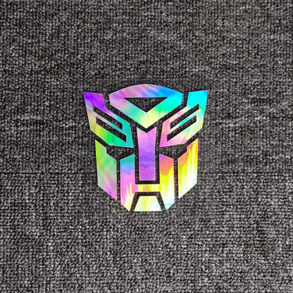 Transformers Car Stickers – Reflective Autobots & Decepticons Decals for Fuel Tank, Bumper, Trunk, Motorcycles, Laptop, Phone