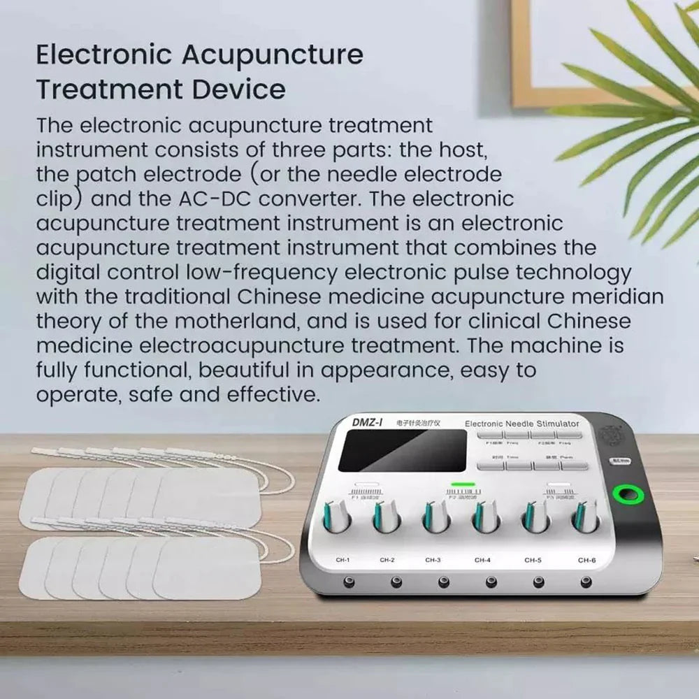 TENS Acupuncture Muscle Stimulator – Neuromuscular Massager for Pain Relief & Acupoint Stimulation, Home Use