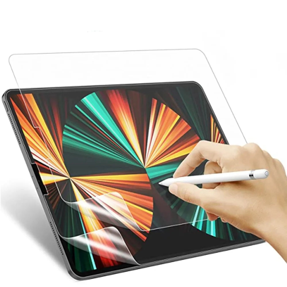 Matte PET Paper Feel Screen Protector Film for iPad Pro 11" & 12.9" – Compatible with iPad Air 3, 4, 5, 7th-10th Gen (9.7", 10.2", 10.9")