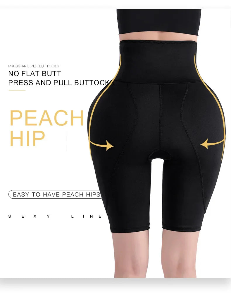 Women’s Butt Lifter Shapewear Shorts – Hip Enhancer Body Shaper with Waist & Belly Control
