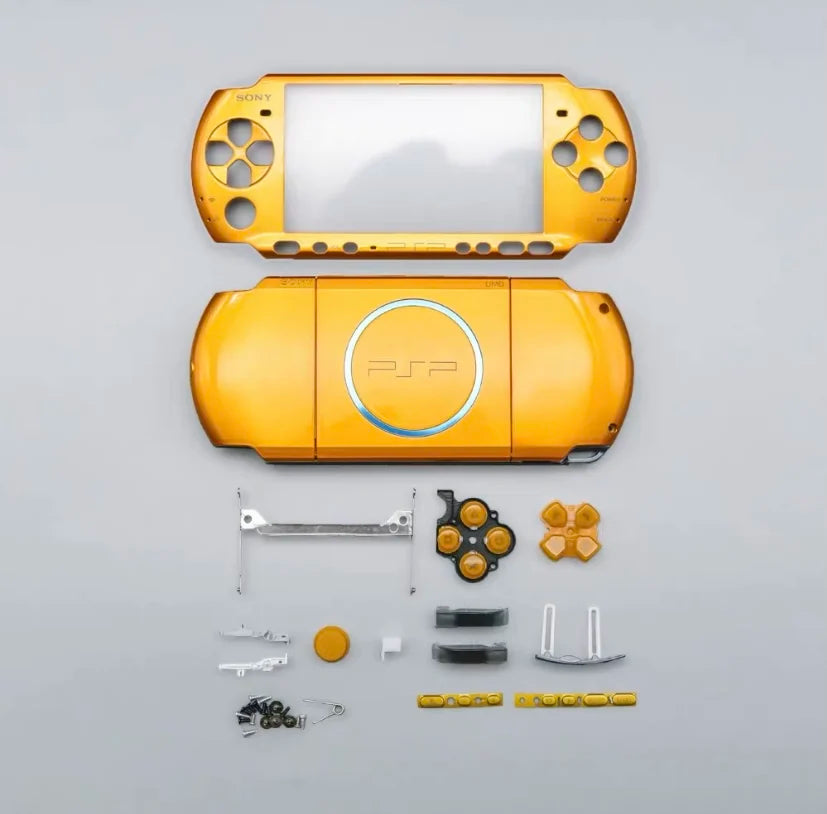 Replacement Faceplate Shell Case for PSP 3000 – Full Housing Cover with Buttons Kit for PSP3000 3006 3008