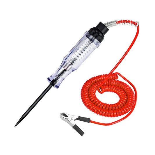 Automotive Circuit Tester Pen - DC 6V 12V 24V Electrical Test Probe for Cars & Motorcycles