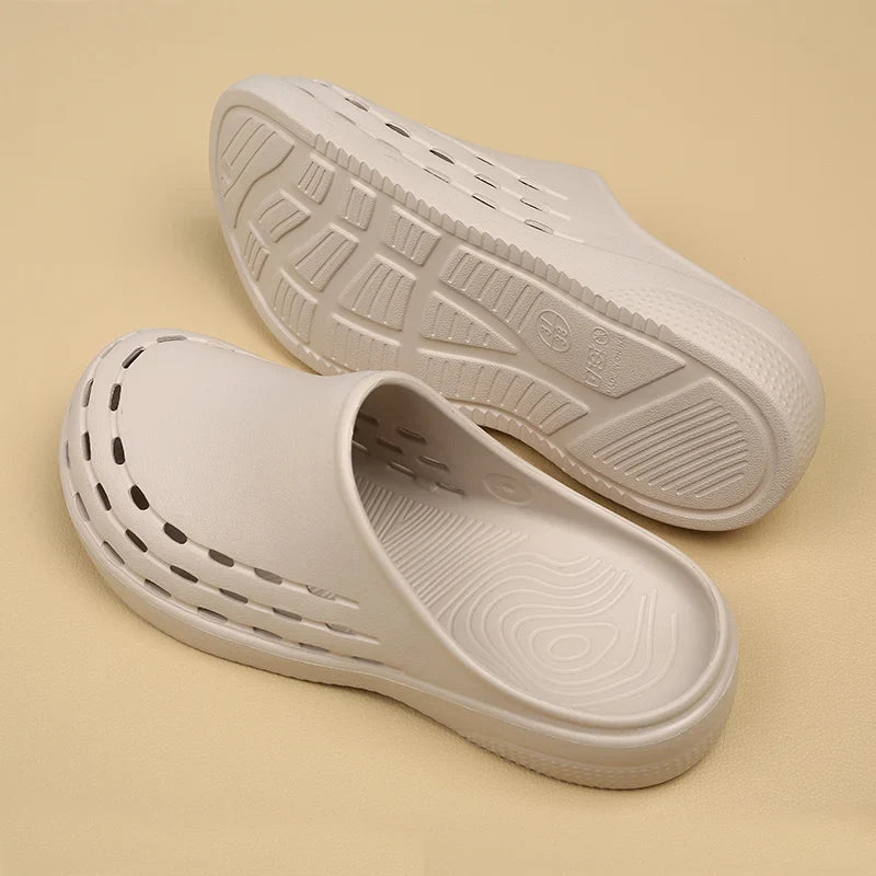 X08 Nursing Scrub Clogs - Comfortable Anti-Slip Waterproof Medical Shoes with Breathable Design for Healthcare Professionals