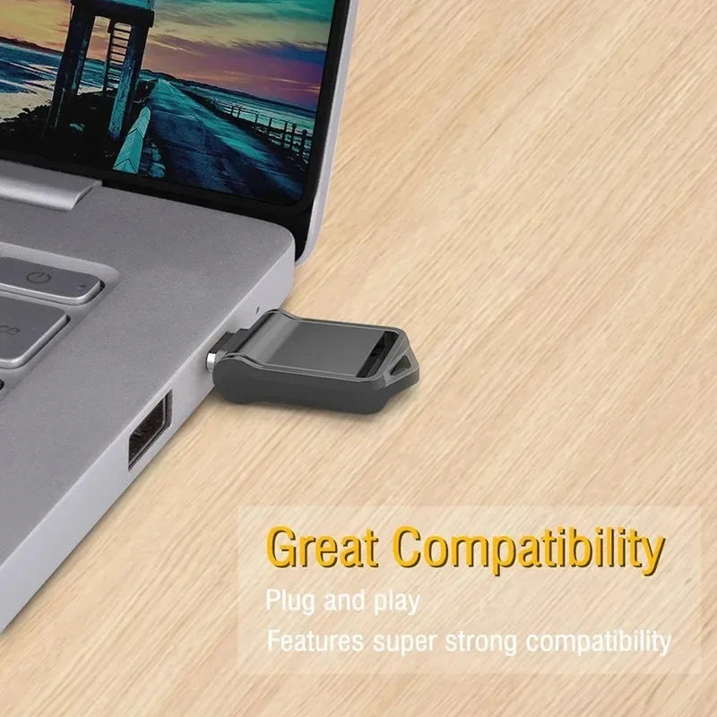 Xiaomi 2TB Metal USB 3.2 Flash Drive — High-Speed Type-C Dual-Use Memory Stick for Mobile & PC