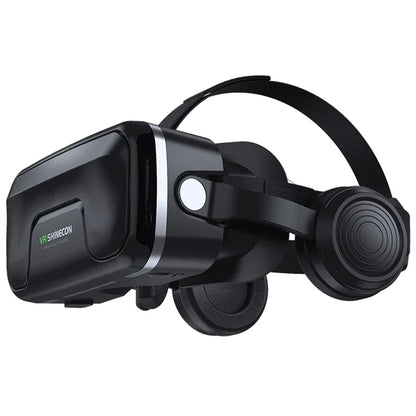 Shinecon 3D VR Glasses – Virtual Reality Headset with Controller for Smartphone Gaming