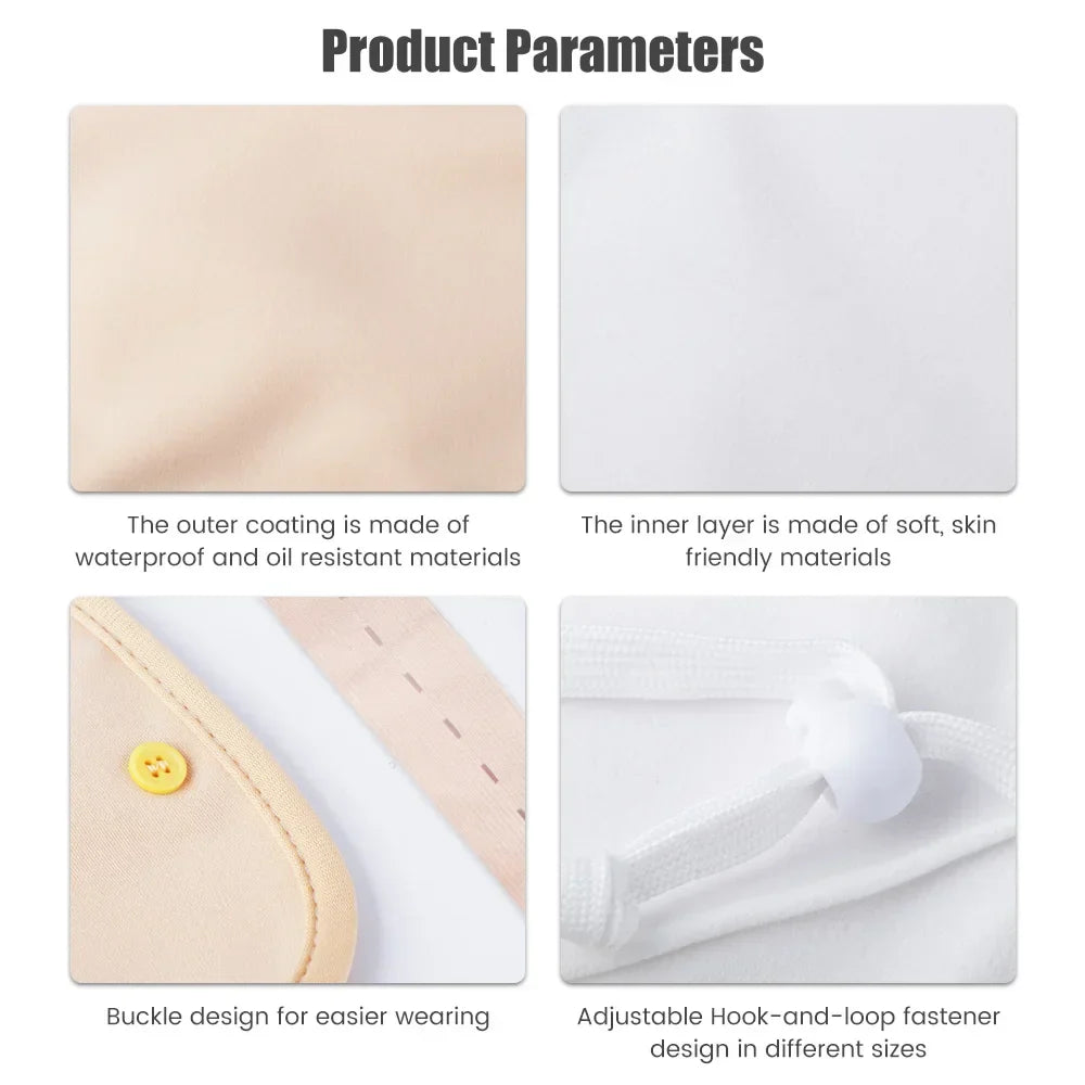 Reusable Castor Oil Pack Wrap – Organic Cotton Compress with Adjustable Elastic Strap for Body Therapy & Wellness Use