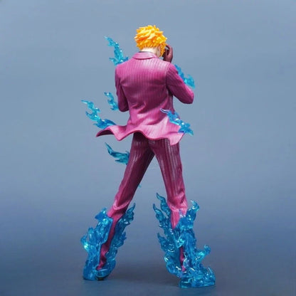 24cm ONE PIECE Sanji Anime Figure – PVC Action Statue for Desktop Collection & Gifts