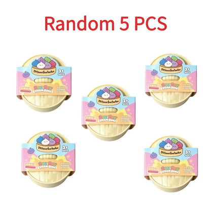 Colorful Dumpling Squishy Toy - Blind Box Stress Relief Squeeze Toy for Anxiety Relaxation and Fun