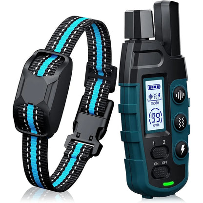 3300Ft Remote Dog Training Collar - Rechargeable Waterproof E-Collar with Beep, Vibration & Training Modes