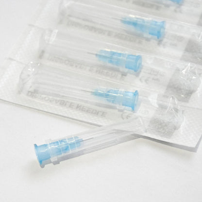 30G-34G Painless Injection Needles — Transparent Syringe Glue Clear Tip Caps, Pharmaceutical Needles (1.5/2.5/4/6mm)