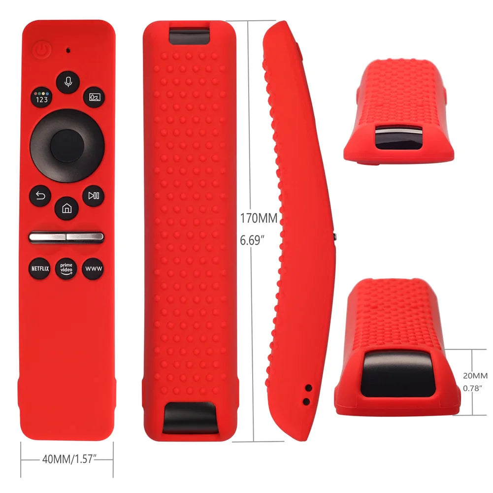 Silicone Cover for Samsung Smart TV Remote Control: Compatible with BN59-01310A / BN59-01312 / BN59-01312A, TM1950A, TM1950C, RMCSPT1CP1