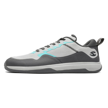 HOBIBEAR Unisex Walking Sneakers – Lace-Up Artificial Leather Hiking & Running Shoes for Men & Women