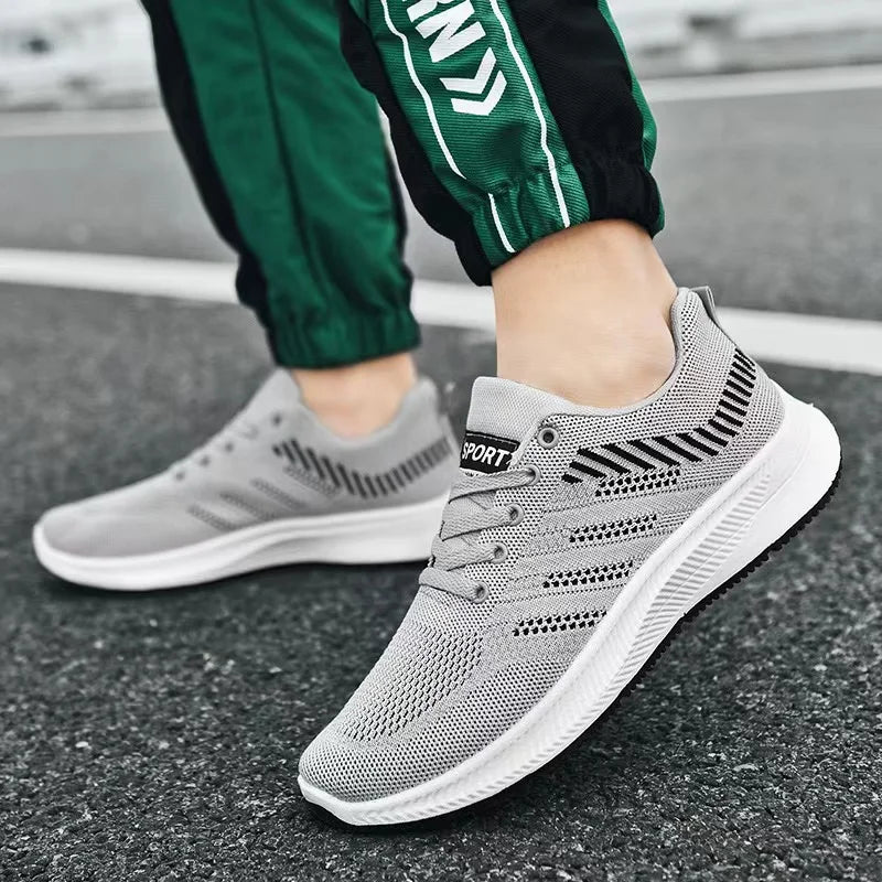 2025 Men's Casual Sports Shoes – Breathable Running & Outdoor Walking Tennis Shoes