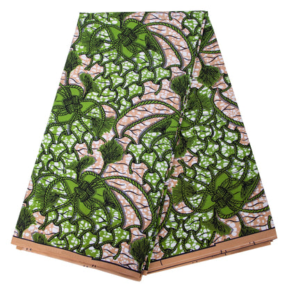 African Real Wax Ankara Fabric - Nigerian Print 100% Polyester Fabric for Women