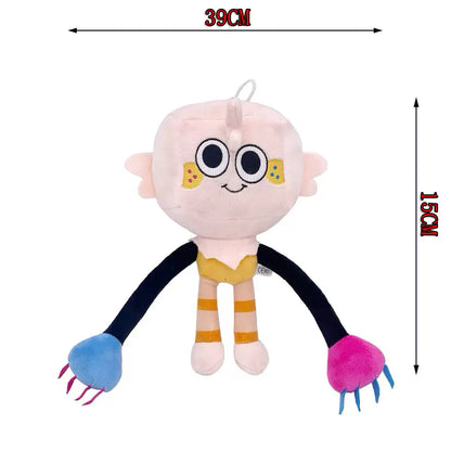 MyRytanda Dandy's World Plush Toys – Scrap Stuffed Horror Game Goob Pebble Fuzzy Dolls for Birthday Gifts