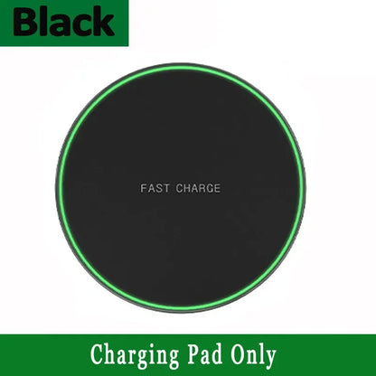 100W Fast Wireless Charger Pad - Charging Station for iPhone 15/14/13/12/X/8, Samsung Galaxy & Xiaomi