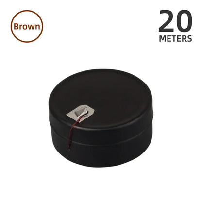 Microblading Eyebrow Mapping String - 10/20M Pre-Inked Brow Mapping Thread for Permanent Makeup Tattoo Design Tool