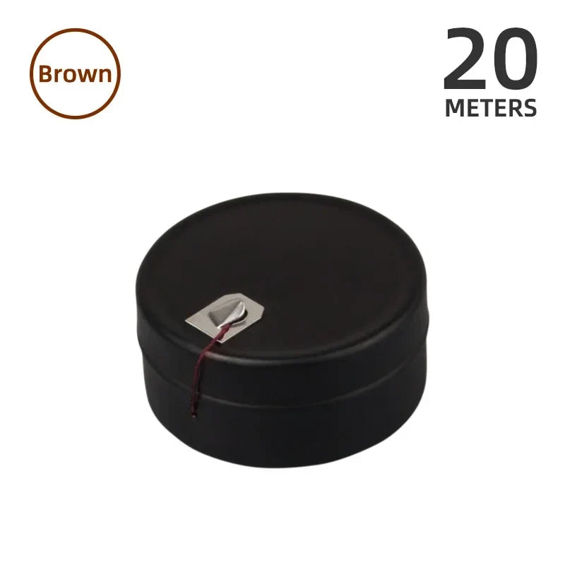 Microblading Eyebrow Mapping String - 10/20M Pre-Inked Brow Mapping Thread Marker for Permanent Makeup Tattoo Design