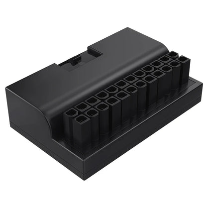 TEUCER 24-Pin ATX Power Adapter - 90° Motherboard Power Connector Extension Cable