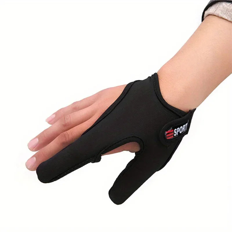 2-Finger Fishing Gloves – Breathable, Anti-Slip, and Cut-Resistant Gloves for Carp and Outdoor Fishing