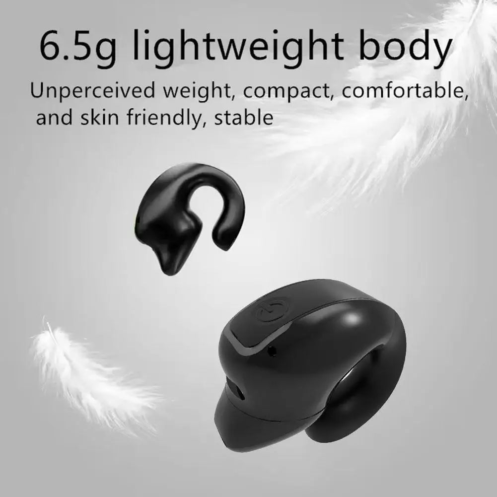 Wireless Bluetooth Bone Conduction Earphones - TWS Sports Headset with Mic & Noise Reduction