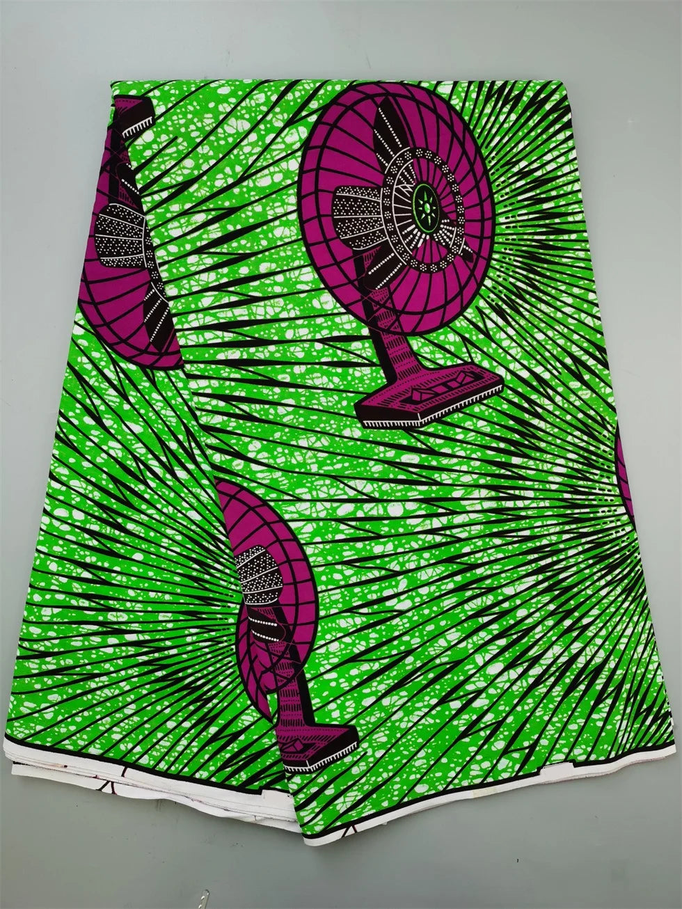 2025 African Wax Fabric - High Quality Cotton Nigerian Ankara Batik Print Material for Sewing & Dresses