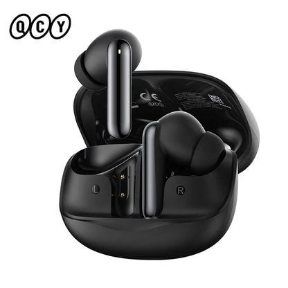 QCY Melobuds N50 ANC Wireless Earbuds - Bluetooth 5.4 Noise Cancelling Earphones with 6-Mic Clear Calls & Multipoint Connection