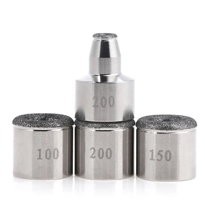 100/150/200 Grit Diamond Microdermabrasion Replacement Tips - Dermabrasion Heads for Beauty & Skincare Machines