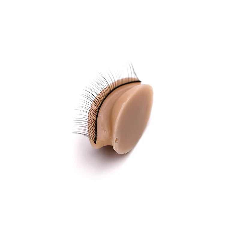 Eyelash Extension Mannequin Head – Practice Makeup Tool with Removable Replacement Eyelids for Training