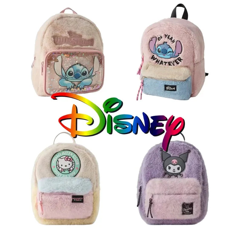 Hello Kitty & Kuromi Cartoon School Backpack | Versatile Cute Kindergarten Bag for Kids, Lovely School Gift