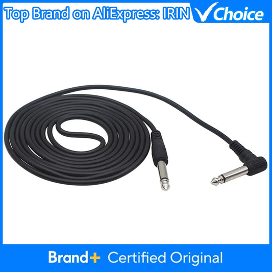 IRIN 3M Guitar Audio Cable - Noise Reduction 6.35mm Plug Connector for Electric Guitar, Bass & Keyboard Instruments