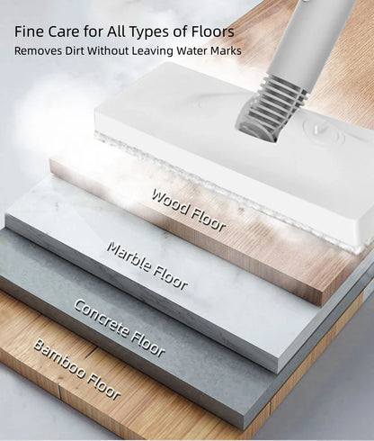 370ml Electric Steam Mop – 1500W Multifunctional Sterilization & Mite Removal Household Cleaner, 220V EU Plug