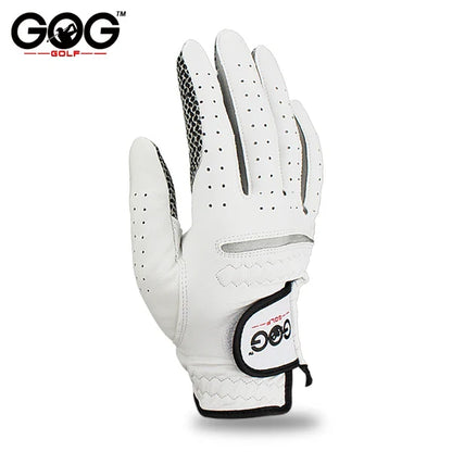 Men’s Golf Gloves – Left/Right Hand, Soft Breathable Sheepskin with Anti-Slip Granules (1 Pc Pack)