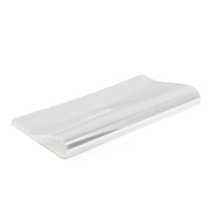 50PCS OPP Gel Vinyl Record Protective Sleeves – Self-Adhesive LP Storage Bags for Turntable, 32.3cm x 32cm