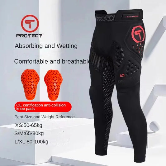 T Brand Motorcycle Racing Pants – Off-Road Hip Protection Anti-Drop Pants for Outdoor Riding & Track