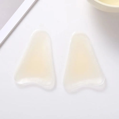 2PCS Silicone Invisible Concealer Inserts – Reusable Self-Adhesive Privacy Pads for Swimsuits, Leggings & Underwear Smooth Fit