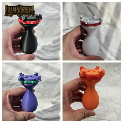 Ergonomic Miniature Painting Handle – Compatible with 20–50mm Bases for 40K, D&D & Tabletop Hobby Miniature Painting