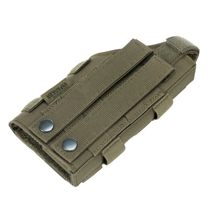 Left Hand Tactical Pistol Holster - Adjustable Glock 17 Gun Case with Magazine Pouch for Hunting & Outdoor Use