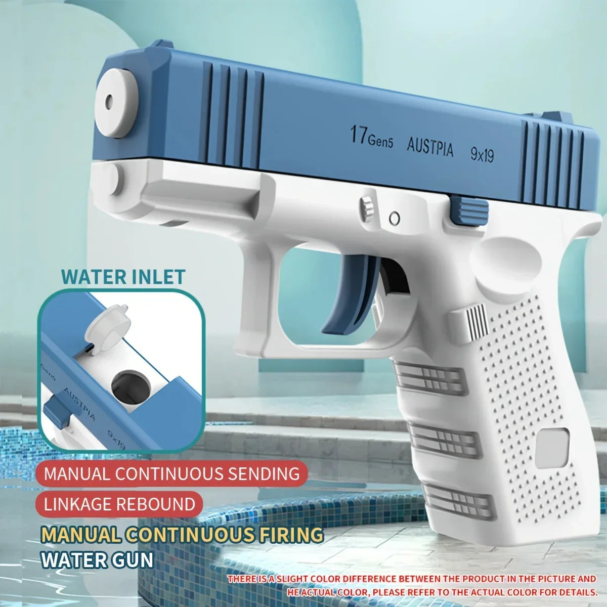 High-Pressure Water Gun Toy – Automatic Energy Spray for Kids, Strong Charging Water Blaster