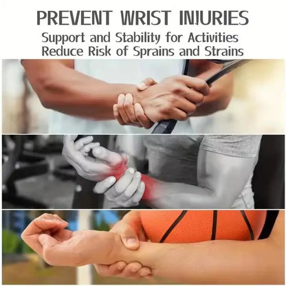 Adjustable Wrist Support Brace Gloves for Men & Women, Carpal Tunnel Hand Wrap for Fitness & Daily Use