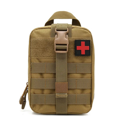 MOLLE IFAK Waist Pouch - Hunting EDC Survival Medical Bag for Outdoor Camping Hiking and Emergency Gear