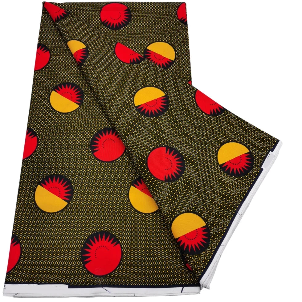 100% Cotton Real Wax Ankara Fabric - 2026 African Print Wedding Dress Sewing Fabric