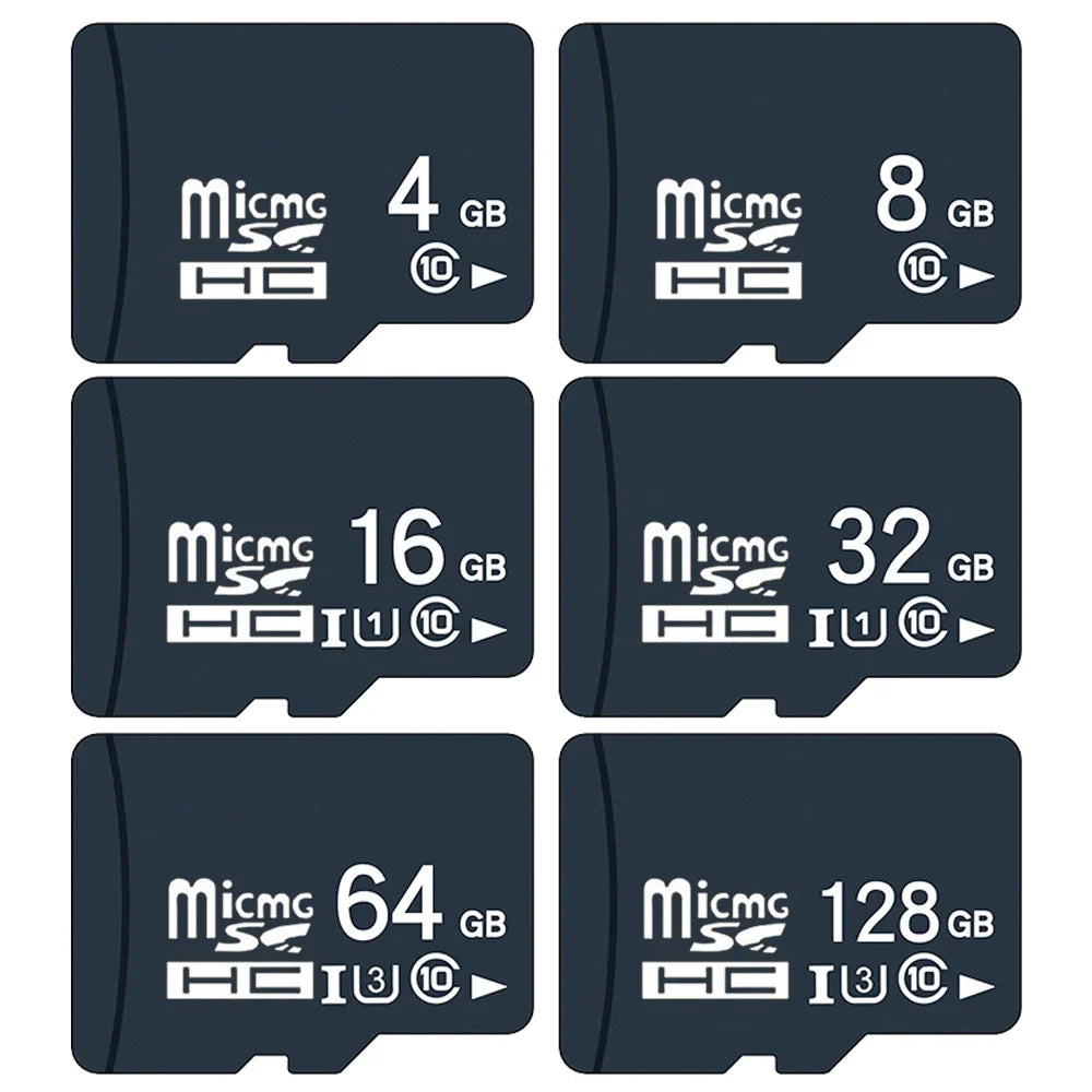 50PCS TF & SD Memory Cards – Class 10 2GB-256GB with Custom Logo for Digital Devices