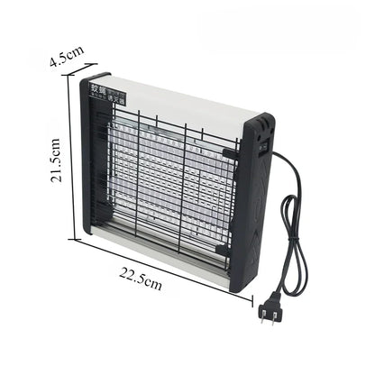 UV Mosquito Killer Lamp - Electric Indoor Fly Trap with Hanging Hook for Home, Hotel & Restaurant Use
