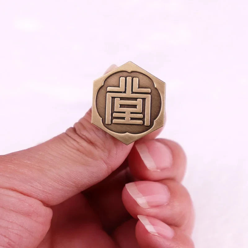 Yakuza Tojo Clan Dojima Gumi Enamel Pin Badge - Ryu Ga Gotoku Game Fan Brooch Collectible
