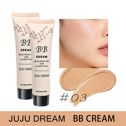 BB Cream & Isolation Liquid Foundation – Moisturizing, Oil-Control, Long-Lasting Makeup for Dry Skin, No Powder Finish