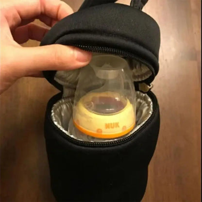 Milk Warmer Bottle Insulation Bag - Lightweight Anti-Splash Thermal Mommy Bag for Baby Bottles & Travel Use